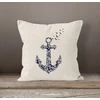 Autiga magiškas pagalvėlės užvalkalas bird anchor birds dekoratyvinis pagalvėlės užvalkalas 40 x 40 cm cotton natural 40 cm x 40 cm