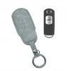 Auto dėklas raktui keyless pakabukas Mazda 3 5 6 Cx-5 Cx-7 Cx-9 Mx-5 2 odinis