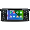 Automagnetola Automobilinis stereo Android 8.1, radijas, Dvd grotuvas, Gps Navi 7 colių Ips 2 Din, su galine kamera, palaiko Bluetooth Wifi 4g Mirror Link Usb Swc Obd (juodas)