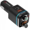 Automagnetola Feegar Fm Bluetooth transmiteris Q200 Pro, greitasis įkroviklis Qc 4.0 42w audio