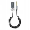 Automagnetola Yesido Bluetooth transmiteris Yau24 3.5mm Aux Male - Usb, 0.3-1.5m, Juodas / C