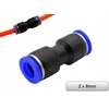 Automatinė pneumatinė tiesi jungtis Fi 8mm