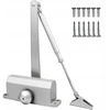 Automatinis durų pritraukėjas su spyruokline hidrauline svirtimi 40-65kg tylus Bedee