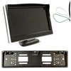Automobilinis 5 colių monitorius + atbulinės eigos kamera su parkavimo jutikliais, rinkinys
