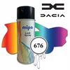 Automobilinis bazinis lakas Dacia 676 purškiklis 400 ml