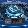 Automagnetola Automobilinis radijas 1 din bluetooth automobilinis radijas su bluetooth laisvų rankų įranga fm radijas / usb / tf / aux in / rca / 40 eq / programėlė, nustatanti automobilį / 7 spalvų mp3 grotuvas su nuotolinio valdymo pultu stereo automobilinis radijo i