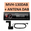 Automagnetola Automobilinis radijas Pioneer Mvh-130dab Mp3 Dab Usb Flac + Dab antena