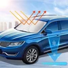 Automobilinis saulės skydelis priekiniam stiklui, apsauga nuo saulės, sulankstomas, universalus, skirtas automobiliams, apsauga nuo uv spindulių, įvairių dydžių automobiliams (150 x 70 cm)