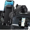 Automobilinis telefono laikiklis 3in1 su siurbtuku ir ventiliacijos tvirtinimu