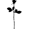 Automobilio lipdukas Rožė Depeche Mode Violator 12 x 6,1 cm