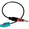 Automobilio Radijo Antenos Adapteris su Din Jungtimi