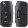 Automobilio rakto korpusas, skirtas ford focus fiesta mk7 c-max kuga ka mondeo mk4 galaxy connect ecosport focus mondeo fiesta s-max c su geležte, atsuktuvu ir raktų pakabuku