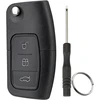 Automobilio rakto korpusas, skirtas ford focus fiesta mk7 c-max kuga ka mondeo mk4 galaxy connect ecosport focus mondeo fiesta s-max c su geležte, atsuktuvu ir raktų pakabuku