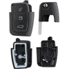 Automobilio rakto korpusas, skirtas ford focus fiesta mk7 c-max kuga ka mondeo mk4 galaxy connect ecosport focus mondeo fiesta s-max c su geležte, atsuktuvu ir raktų pakabuku