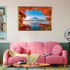 Avejoys dėlionė suaugusiems, 1000 detalių, fuji kalnas 70 x 50 cm, dėlionės suaugusiems, edukacinis žaidimas, iššūkio žaislas, 1000 detalių dėlionės suaugusiems, vaikams