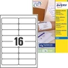 Avery Zweckform Avery lipnios etiketės spausdintuvams, 99.1 x 33.9 mm, 400 vnt.