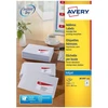 Avery Zweckform, J8160 100 (100 lapų) adresų etiketės C6 formatui, 63 5 vnt.: 1
