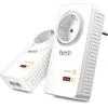 Avm Fritz! Powerline 1220e Set (1200 Mbps, 2x Gigabit Lan per adapterį, idealus Nas aplikacijoms ir Hd transliacijai, vokiečių kalbos versija, baltas)