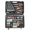 AW-Tools Awtools Raktų rinkinys 122 el. 1/2" / 1/4" Juodas Line Aw39122bl