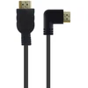 Awaduo 8k hdmi 2.1 kabelis iš vyriško į vyrišką su 90 laipsnių stačiu kampu, itin greitas hdmi 8k@60hz 4k@120hz laidas, hdmi 2.1 kabelis suderinamas su Monitoriumi/projektoriumi/hdtv (0.6m)