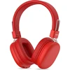 Awatrue vaikiškos bluetooth ausinės, bluetooth 5.4, 85/94 db garso reguliavimas, stereo garsas, 50 valandų grojimo laikas, sulankstomos ir reguliuojamos, belaidės ausinės mokyklai/kelionėms, raudonos