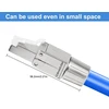 Axfee 4 vnt. Rj45 jungtys Cat7 kabeliams, be įrankių