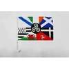 Az flag - automobilio vėliavėlė celtic multi - 45 x 30 cm - celtic multi automobilio vėliavėlė 30 x 45 cm - automobilio vėliavėlės