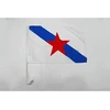 Az Flag, galisijos estrelira, 45 x 30 cm, galisijos automobilinė vėliava, 30 x 45 cm, automobilinės vėliavos