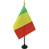 Az flag - malio stalo vėliavėlė - 15 x 10 cm aukso spalvos pagaliukai - malio stalo vėliavėlė 10 x 15 cm - vėliavos