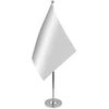 Az flag - prestižinė stalinė vėliavėlė, vienspalvė balta, 22 x 15 cm, metalinė - vienspalvė stalinė vėliavėlė 15 x 22 cm - vėliavos