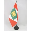 Az flag stalo vėliava Italijos karalystė 1805-1814 21 x 14 cm itališka sena stalo vėliava 14 x 21 cm vėliavos