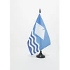 Az flag stalo vėliavėlė, grafinė Wight salos 21 x 14 cm, Wight salos stalo vėliavėlė 14 x 21 cm