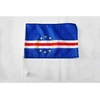 Az flag - žaliojo kyšulio vėliava automobiliui - 45 x 30 cm - žaliojo kyšulio respublikos vėliava automobiliui 30 x 45 cm - vėliavos automobiliams