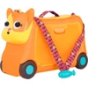 B. toys vaikiškas rankinis lagaminas katė - kelioninis lagaminas, vaikiškas lagaminas su šviesomis ir garsais - vaikiškas lagaminas atsisėdimui - su saugojimo vieta - mergaitėms ir berniukams nuo 2 metų