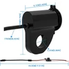 Baceyong atsparus vandeniui 12v motociklo Qc3.0 dvigubas Usb įkrovimo prievado maitinimo adapteris su skaitmeniniu voltmetru išmaniesiems telefonams, planšetiniams kompiuteriams ir Gps
