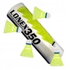 Badmintono kamuoliukų rinkinys 6 vnt. Plunksniniai kamuoliukai Lenox 350 10145