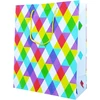 Bagland popieriniai dovanų maišeliai su grafika 5" 12 vnt. 3 dizainų 23 cm x 18 cm x 10 cm dovanų pakavimas mylimam žmogui gimtadienio sveikinimui