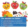 Baker Ross Fn306 obuolio dekoravimo rinkinys - 8 vnt. rudens amatai vaikams, rudens dekoracijos