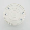 Baltas kojinis jungiklis 250v/1a apvaliam kabeliui, skersmuo 62x40mm