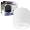 Baltas Led lubinis šviestuvas Gu10, reguliuojamas, 80mm