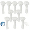 Baltos plastikinės стяжки 300x4,8 mm 1000 vnt.