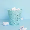 Balvi šiukšliadėžė 'letters', turkio spalvos, originalaus dizaino, plastikinė