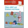 Bambinolük: 4/5/6 metai - priešmokyklinis ugdymas. Mano Abc su drambliu ir zuikiu (bambinolük pratybų sąsiuviniai: priešmokyklinis ugdymas)