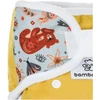 Bamboolik laminuotos vandeniui atsparios kelnaitės uždėklai, vienas dydis tinka visiems, velcro užsegimas, dviguba šoninė apsauga, dvi elastinės juosmens juostos