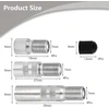 Bamyli 12 vnt. vožtuvų prailginimo automobilių vožtuvai, vožtuvų prailginimo adapteris su sriegiu 19 mm, 27 mm, 39 mm vožtuvų prailginimo adapteris automobiliui su 12 padangų ventilių dangtelių, skirtų e paspirtukui, automobiliui, sunkvežimiui, furgonui,
