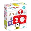 Banana 49030 Panda - Match The Buddies Puzzles - įstatomi galvosūkiai pradedantiesiems ir užduočių veikla vaikams nuo 15 mėnesių