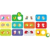 Banana 49030 Panda - Match The Buddies Puzzles - įstatomi galvosūkiai pradedantiesiems ir užduočių veikla vaikams nuo 15 mėnesių