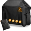 Barbecue weatherproof uždangalas, grill uždangalas 600d aukštos kokybės oxford audinys atsparus plyšimui weber, enders, grill uždangalas atsparus vandeniui, vėjui, uv spinduliams (147 x 61 x 122 cm)