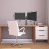 Monitorius Barkan monitoriaus laikiklis, vienos rankos, 13–29 colių Led/lcd ekrano laikiklis ant stalo, monitoriaus laikiklis ant stalo, pakreipiamas/pasukamas/reguliuojamo aukščio, ergonomiškas, išlaiko iki 6kg