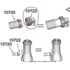 Baseino adapteris type b, 3 dalių žarnos adapterio filtro siurblio jungtis, skirta intex baseinui, vamzdžio jungties adapteris su sriegiu 1,25 colio ir 1,5 colio žarnai